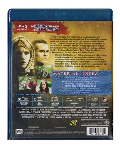 Camino Hacia El Terror 2 Final Mortal PelĂcula Blu-ray