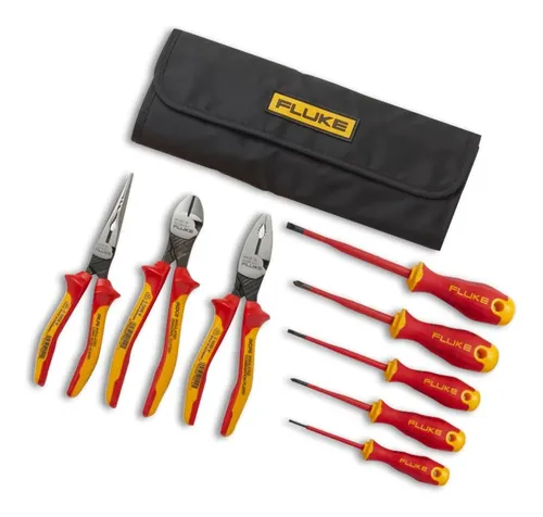 comprar Juego 8 Pzas Destornilladores Aislados 1000v  Fluke Iksc7