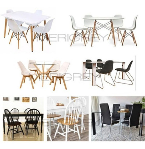Mesa Comedor Simil Marmol Carrara Patas Hierro Industrial
