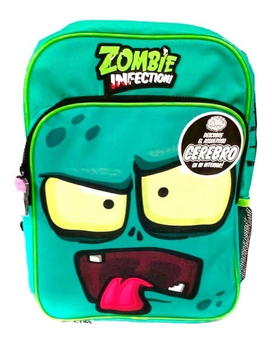 Zombie Infection Mochila 15 Cerebro Licencia Oficial   10393