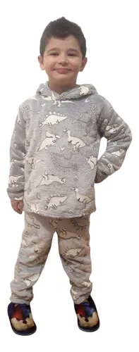 Pantalón Pijama Polar Bebés Niños Abrigado