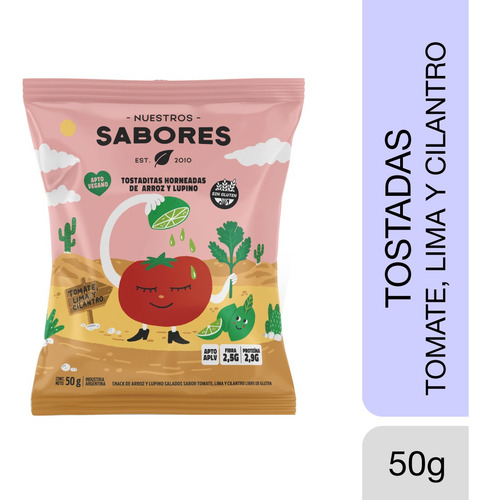 Tostadas De Arroz Y Lupino - Nuestros Sabores