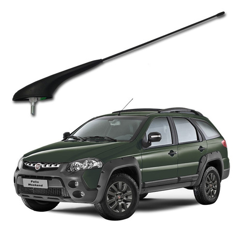 Haste Antena Teto Fiat Palio Weekend 2014 Novo Original