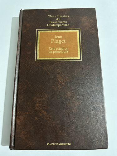 Libro Seis Estudios De Psicología - Piaget  Excelente Estado