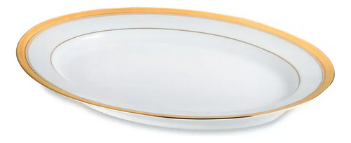 Platon Oval De Porcelana Crestwood Gold 40 Cm Noritake