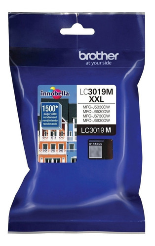 Cartucho Brother Lc3019m Xxl Magenta Original J6370 5330