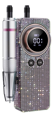 Conjunto De Lixa De Unha Sem Fio Portátil, 50w, Silencioso,