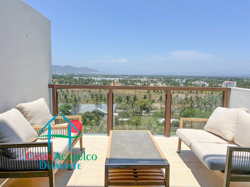 Cad La Isla Emerald E 11. ¡vacaciones De Lujo! Depa De Playa Con Terraza Y Servicio De Limpieza Incluido