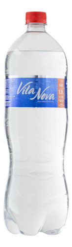 Água Mineral Natural com Gás Vila Nova Garrafa 1,5l