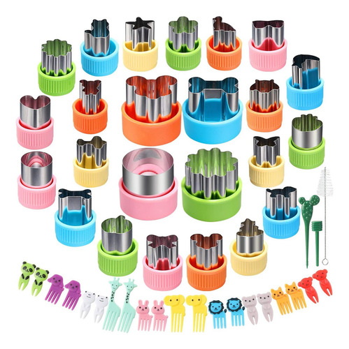 24 Pcs Formas De Cortador De Vegetales Conjuntos De De De 20