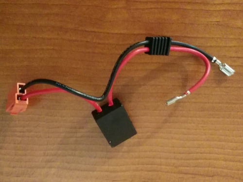 Imagen 2 de 4 de Conector/arnés Fusible Para Batería Prinsel 6 Volts Montable