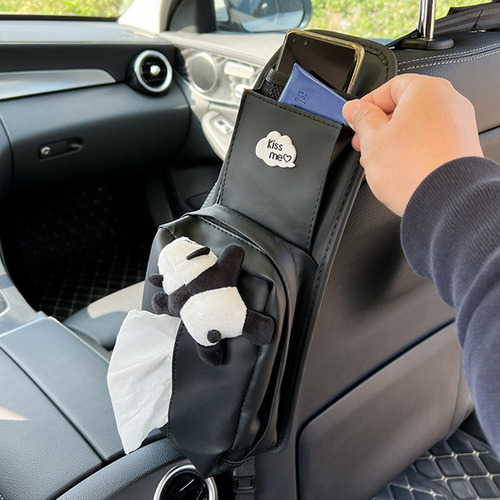 Caja De Pañuelos Para Coche, Instalación Rápida,