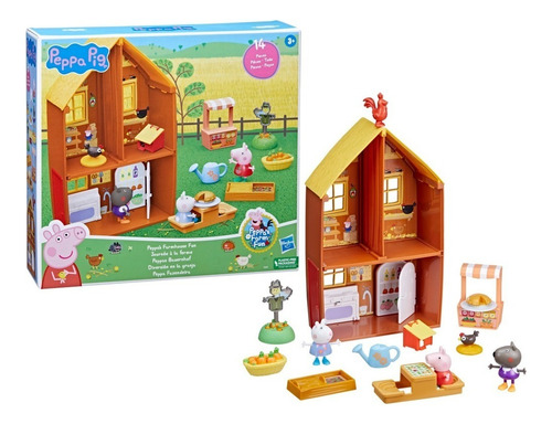 Peppa Pig - Diversión En La Granja - Set De Juego De Granja