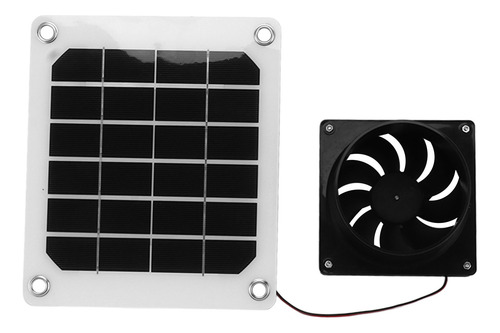 Kit De Extractor De Aire Con Panel Solar De 20 W, Solar Port
