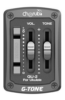 Microfono Cherub Gu2 Para Ukelele Con Ecualizador Activo