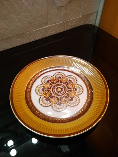 Plato Decorativo Porcelana Inglesa. Retro. Vintage.