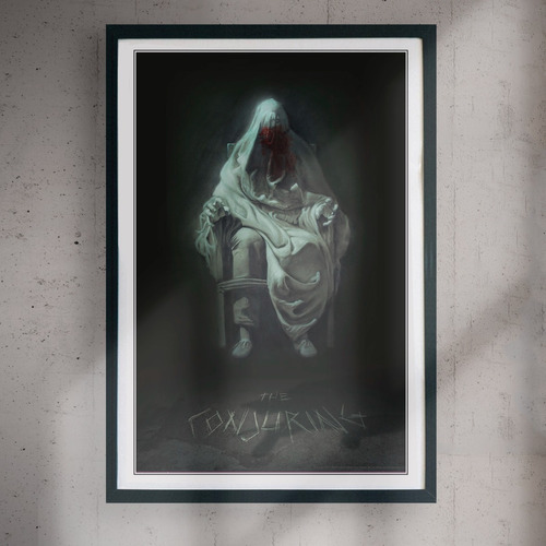 Cuadro 60x40 Peliculas - El Conjuro Ghost - Terror Poster