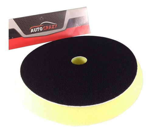 Boina Espuma Para Polimento Amarelo Refino 6'' Auto Crazy