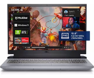 Laptop Dell Gaming G5525 15.6 Fhd, Nvidia® Geforce Rtx3050