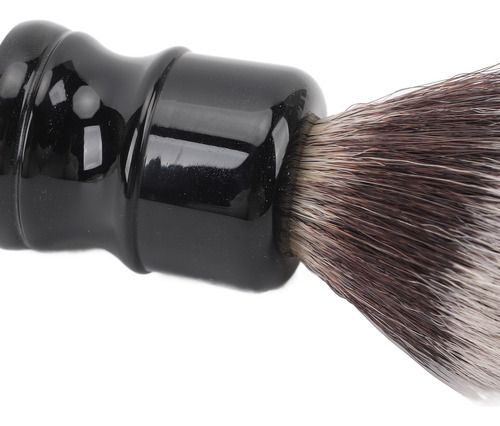 Cepillo De Jabón Para Enjabonar La Barba, Mango Curvo, Para