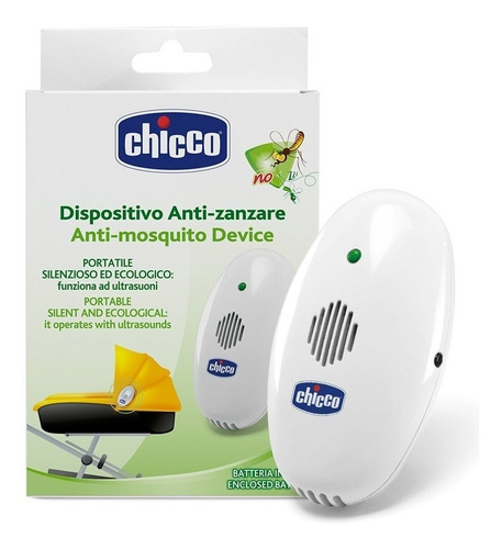 Imagen 1 de 6 de Dispositivo Anti Mosquitos Bebe Chicco Ultrasonico Portatil 