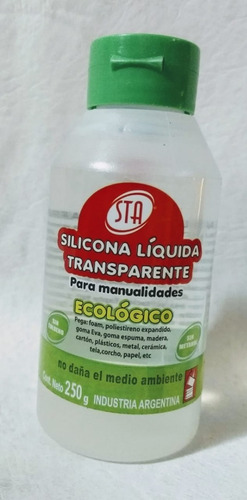 Silicona Liquida Transp Sta  P/manualidades Ecologico 250grs
