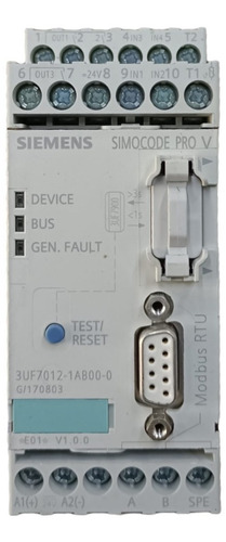 Unidad Base Simocode Pro V Mr Siemens 3uf7012-1ab00-0 24 Vdc