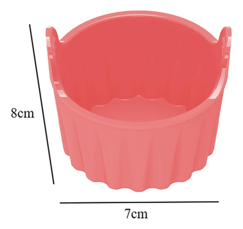 2 Taza Para Hornear Magdalenas Y Muffins De Silicona,