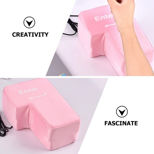 Toyvian Tecla De Entrada Usb Almohada Para Siesta De