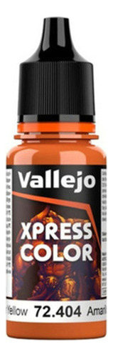 Tinta Vallejo Xpress Nuclear Yellow Contrast 18ml 72404