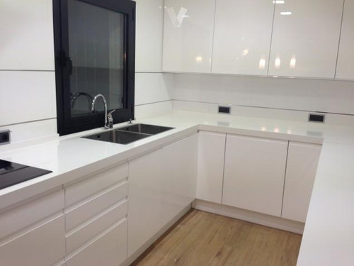 Mesada En Stone Quartz Blanco Norte