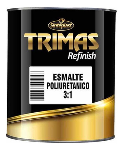 Pintura Poliuretano 2 Componentes X 1l Blanco Negro Muebles