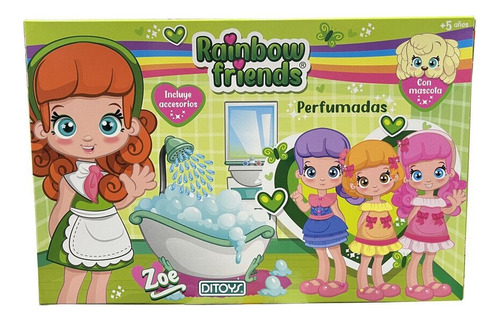 Rainbow Friends Muñeca Perfumada C/accesorios Ditoys Yamanca