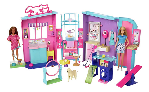 Barbie Family Conjunto Cuidadora De Animais Hrg81 - Mattel