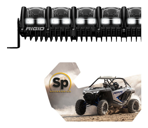 Rigid Industries Adapt 40 PuLG Rzr Polaris Can Am Barra Led