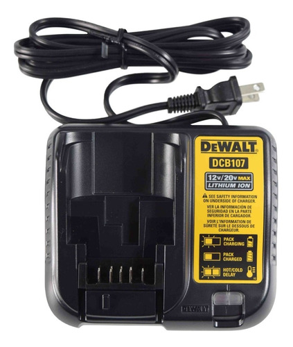 Cargador De Baterías 12-20v Dewalt N264209 (dcb107)