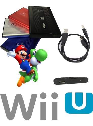 Carcasa Gabinete Para Disco Duro Sata 2.5  Especial Wii U