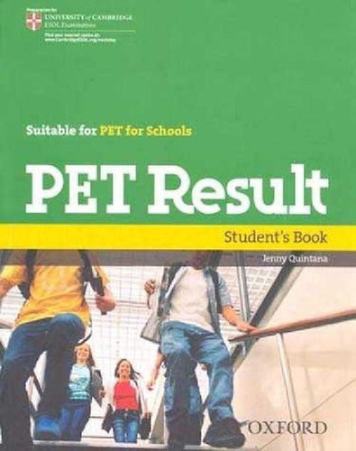 Libro - Pet Result Students Book, De Jenny Quintana. Editor