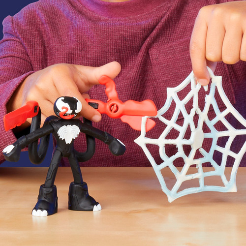 Set De Masas De Play Doh De Marvel Spiderman Lanza Y Atrapa