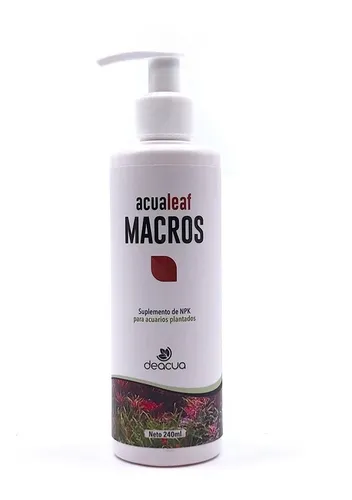 Macronutrientes Acuarios Plantados Acualeaf 240ml