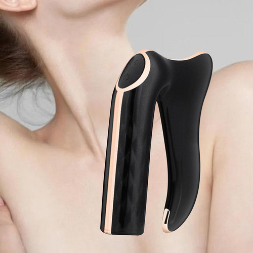 Masajeador De Cuello Eléctrico Portátil Con Negro