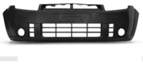 Paragolpe Del 08 (c/cam) (negro Liso) Ford Fiesta08-10