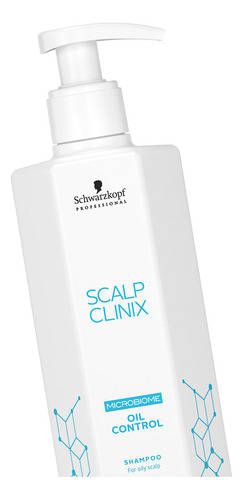 Schwarzkopf Scalp Clinix Oil Control Shampoo Pelo Graso 3c