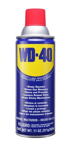 Aceite Lubricante Multiuso Wd-40 382ml --roll Steel--