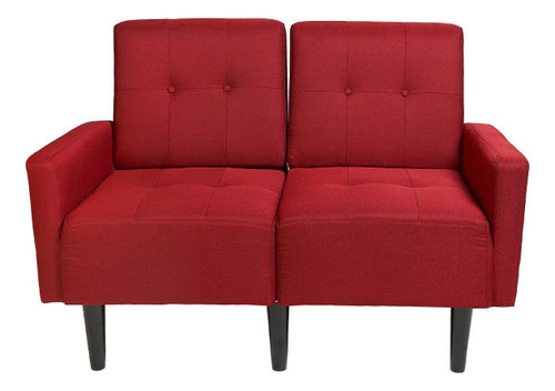 Sofá Rojo Rubí Dafi Koristella