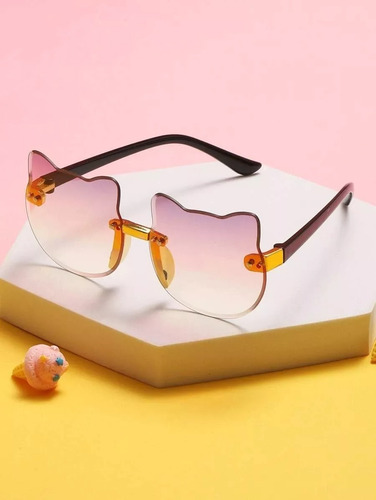 Lentes Para Niños De Gatito Premium
