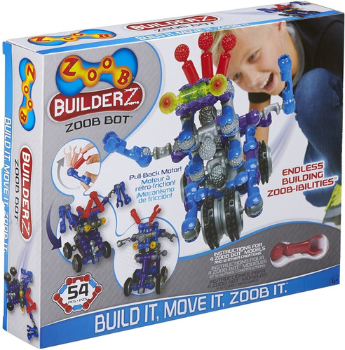 Set De Construccion Robot Zoob Builderz Bot