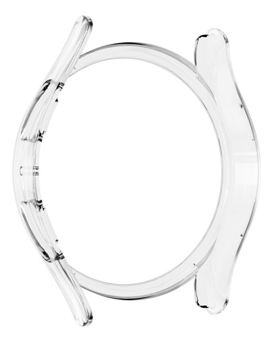 Capa Protetora Case Sem Pelicula Embutida Marca 123smart Compativel Com Samsung Galaxy Watch 7 44mm Sm-l310 L315 - Transparente