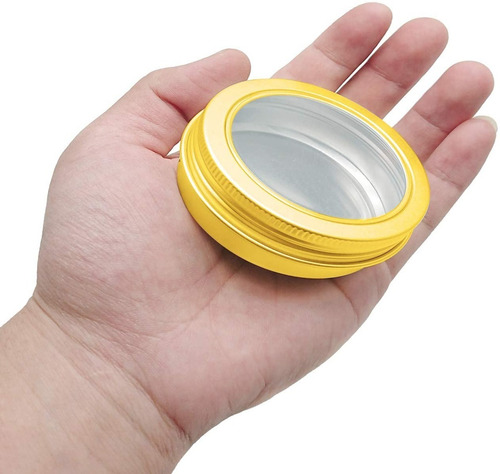 Imagen 2 de 6 de Caja De Aluminio 2oz Dorada Comunión Bautizo Recuerdito