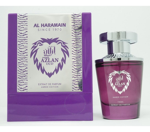 Perfume Al Haramain Azlan Oud Extrait De Parfum 100 Ml Mujer